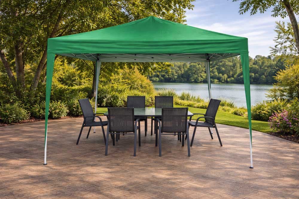Progarden Pop-Up paviljon 3x3m Zeleni – Instant Hladovina