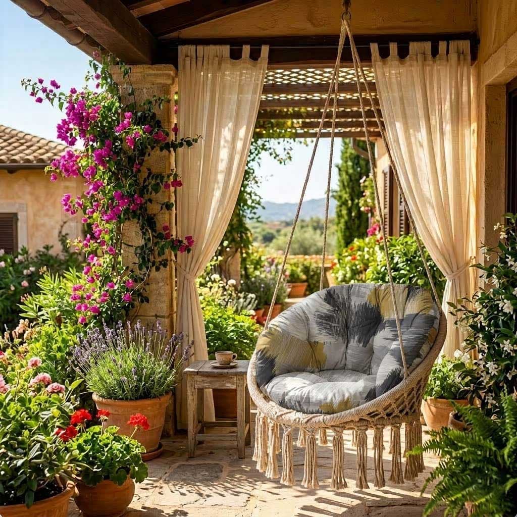 Jastuci za Makrame ljuljašku BLACK JAM