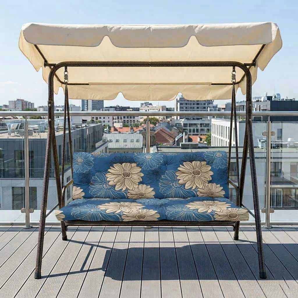 Jastuk za Baštensku Ljuljašku 155x60x60cm BIG FLOWERS