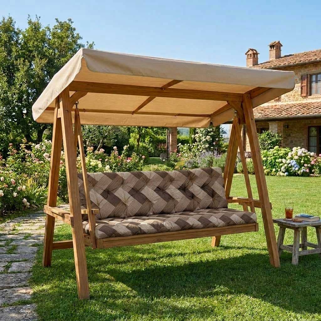 Jastuci za Baštensku Ljuljašku 180x65x65cm TRICOT-BR