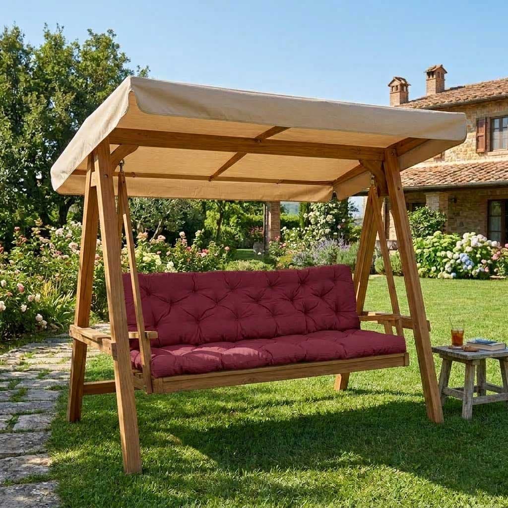 Jastuci za Baštensku Ljuljašku 180x65x65cm CHERRY