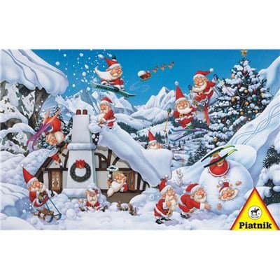 Piatnik slagalica Veseli Deda Mrazovi 1000pcs 07-563600