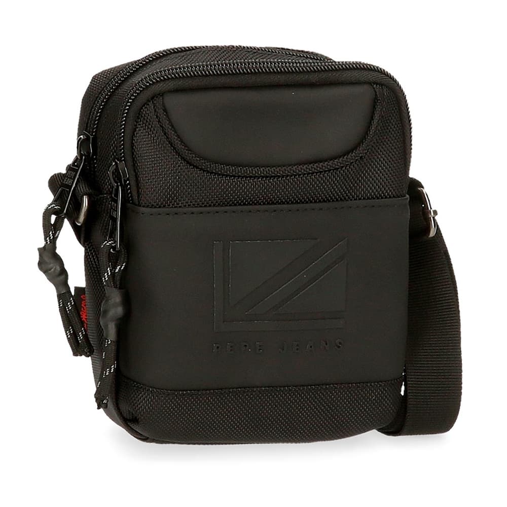 Mala torba 15cm sa dve pregrade Pepe Jeans Bromley black 71751