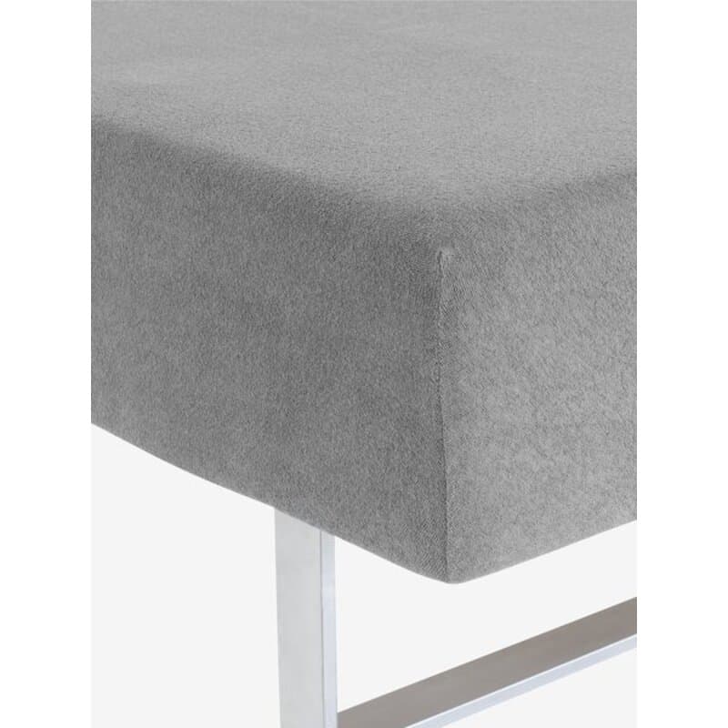 Frotirski čaršav sa lastišem 90x200x30 siva