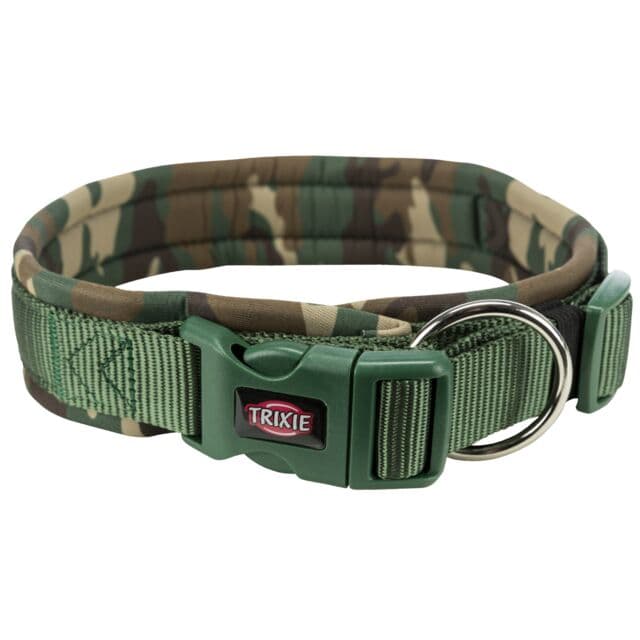 Ogrlica za pse 49-55cm Premium camouflage green TRIXIE 1988523