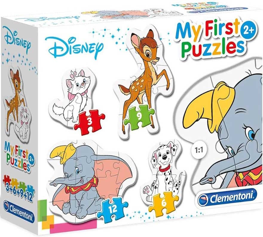 Moje prve puzzle slagalice 4u1 Disney Classic Clementoni 20806