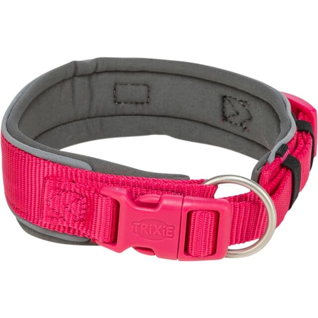 Ogrlica za pse 40-48cm Premium extra wide fuchsia TRIXIE 1995711