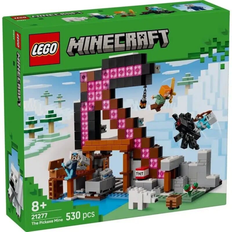 LEGO® Minecraft™ Rudnik sa pijukom 21277