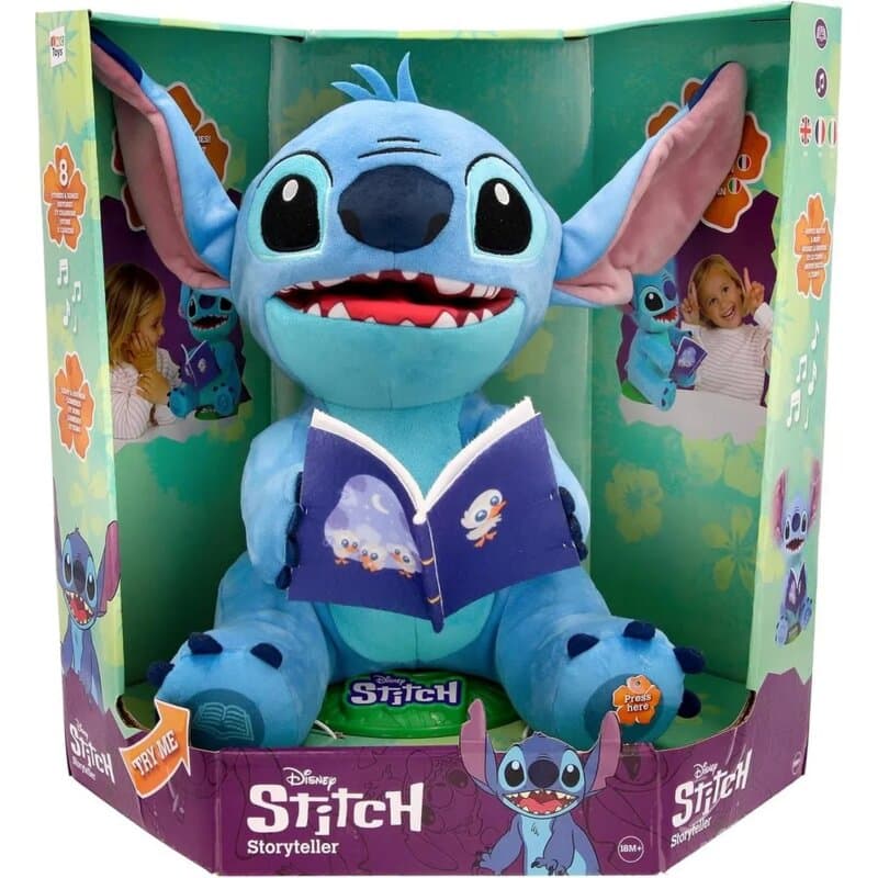 STITCH Interaktivna Plišana Lutka sa Pričama i Pesmama