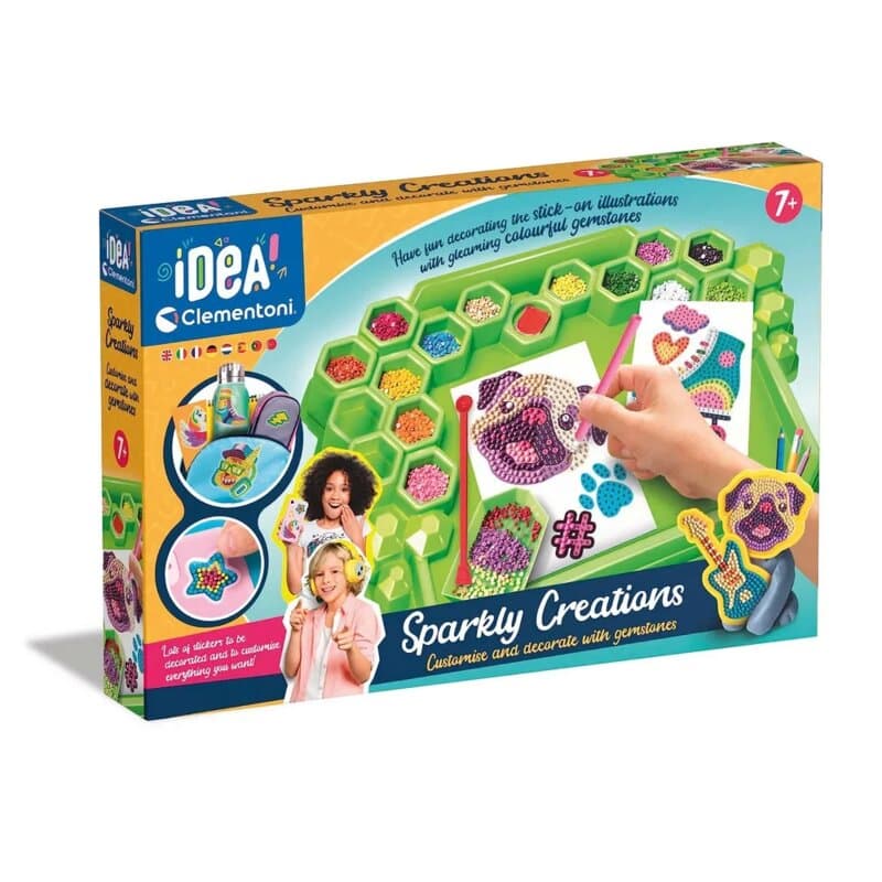 Crea Idea Brilijantne Kreacije – kreativni set za izradu nalepnica sa dragim kamenjem