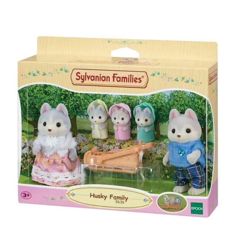 Sylvanian Families Porodica Haski - Set Figura