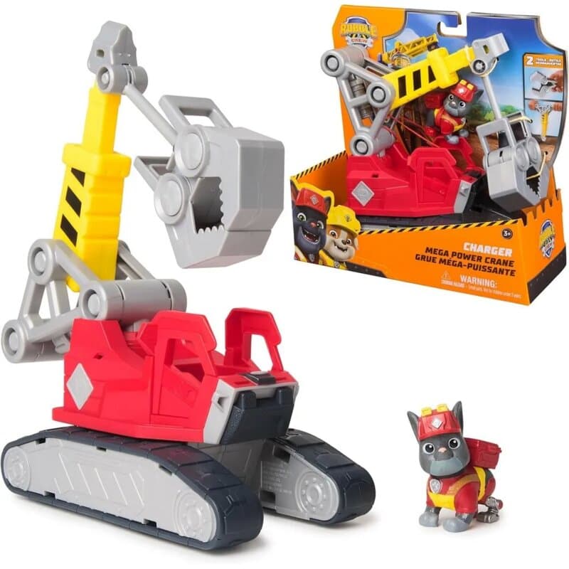 Paw Patrol Rubble & Crew Mega kran set sa figurom