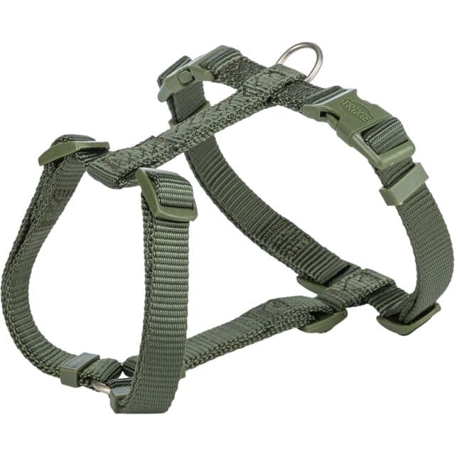 Pojas za šetnju za pse veličina M-L Premium H olive green TRIXIE 203433