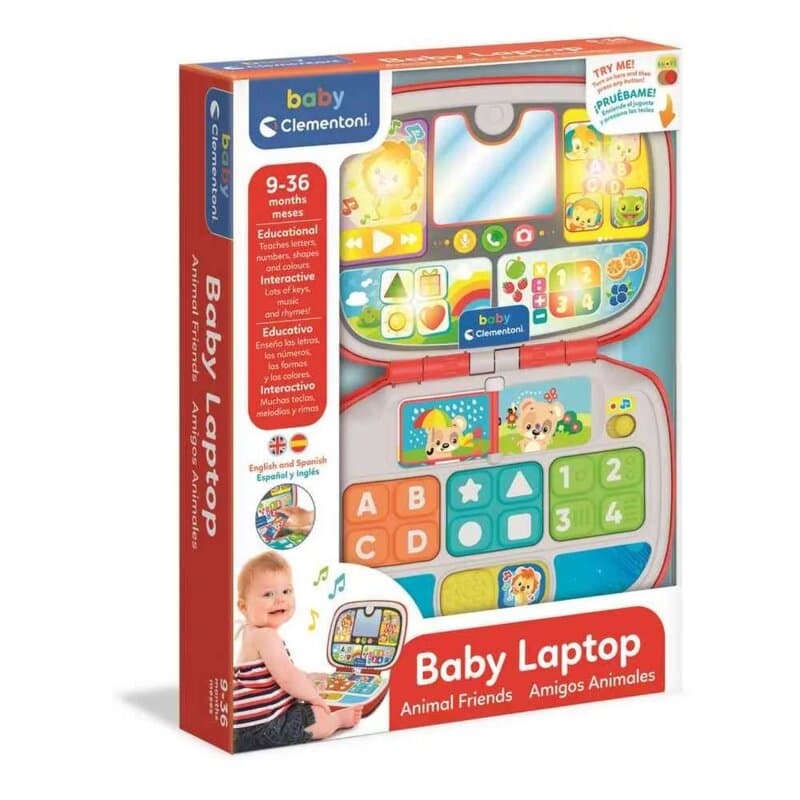 Clementoni Baby Laptop – edukativna igračka za bebe