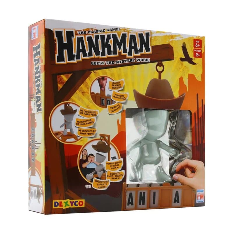 Hankman – društvena igra pogađanja reči