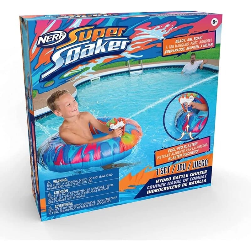 Nerf Sea Cruiser Battle Boat – Naduvavajući Dušek sa Vodenim Blasterom