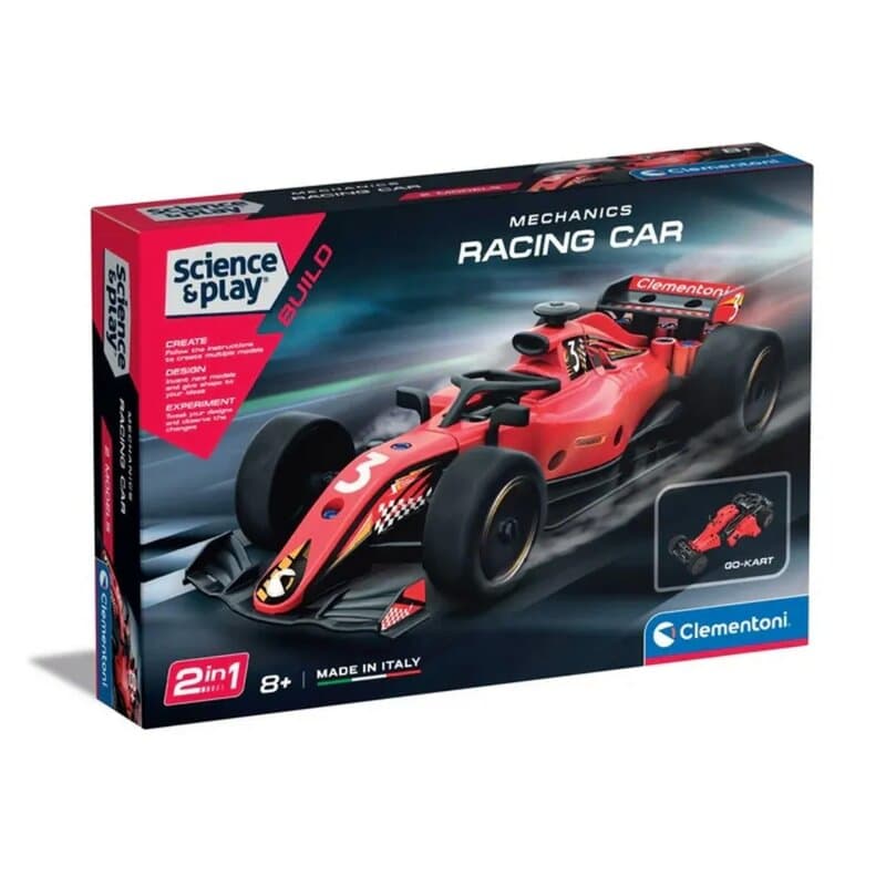 Clementoni Mechanics Lab - Formula 1 konstrukcioni set 2u1