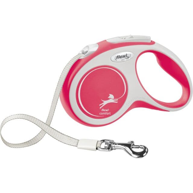 Povodac za pse do 15kg Flexi Comfort 5m red TRIXIE 213403