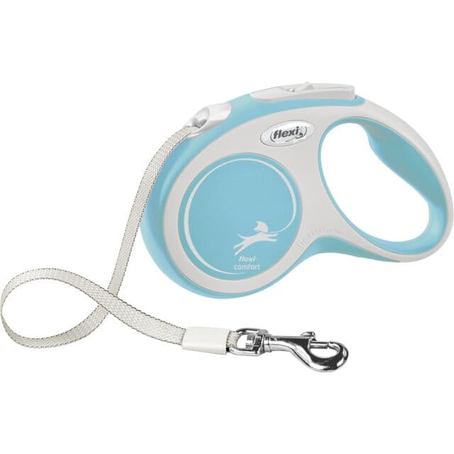 Povodac za pse do 15kg Flexi Comfort 5m light blue TRIXIE 213404