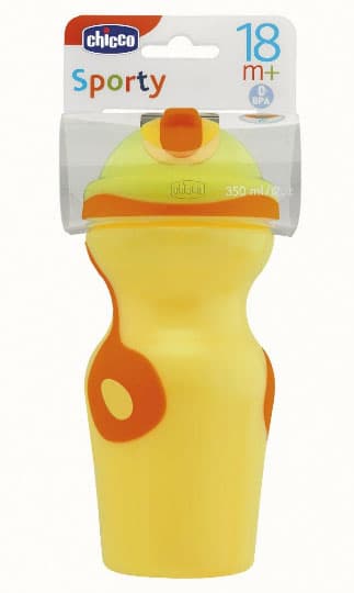Chicco šolja Sporty žuta 18m+ 020170