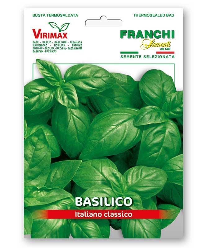 Seme 5 kesica Bosiljak krupnolisni Franchi Sementi Virimax