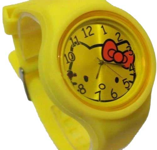 Hello Kitty Ručni časovnik 5708 silicone yellow