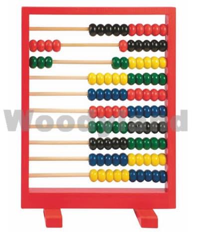 WoodyLand Drveni Abakus - Računaljka 90009