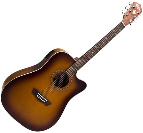 Washburn ozvučena akustična gitara WD7SCEATB