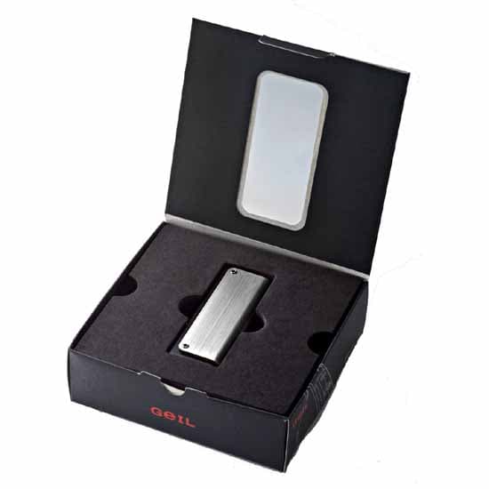 Geil Dual Channel USB Pen Drive - David - Titanium - 512MB