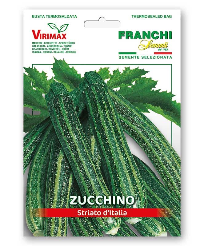 Tikvice Striato d Italia seme 5 kesica Franchi Sementi Virimax