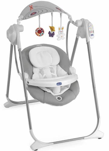 Chicco Ljuljaška za bebe Polly Swing Up Castlerock 7911026