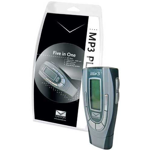 Canyon MP3 player - 128 MB - CN-MP1 - diktafon i čitač SD i MMC kartica