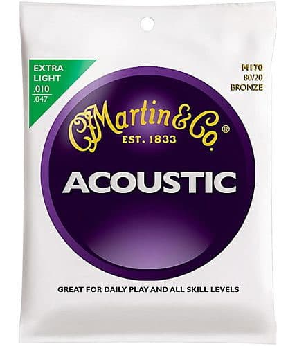 Martin M170 Bronze Extra Light žice za akustičnu gitaru 010-047