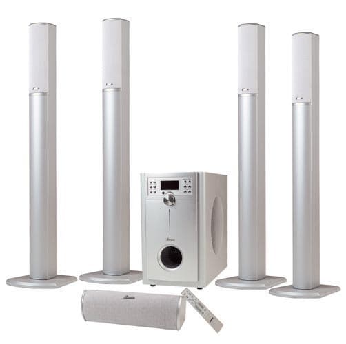 Xwave Maestro 1 - 5.1 sistem zvučnika sa FM prijemnikom - drveno kućište