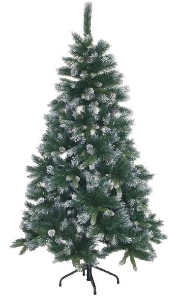 Novogodišnja Jelka Sa Belim Vrhovima 180 cm - White Christmas
