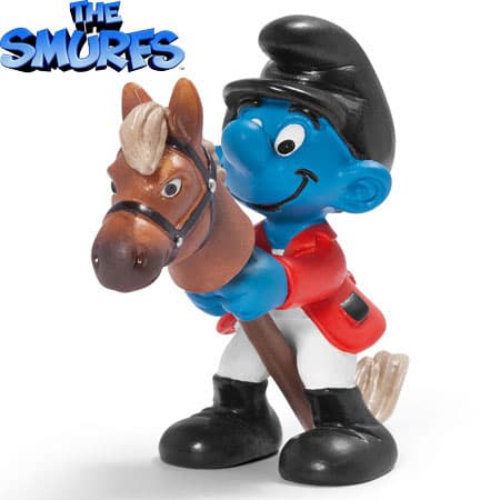 Schleich Štrumpfovi - Štrumpf džokej 20743