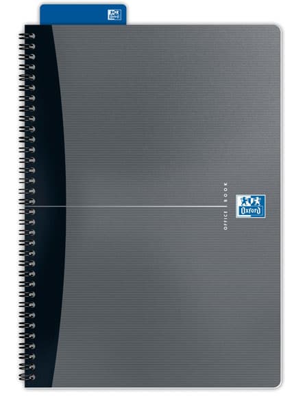 Sveska Oxford Office Essentials A4+ kvadratići Grey 06XO131