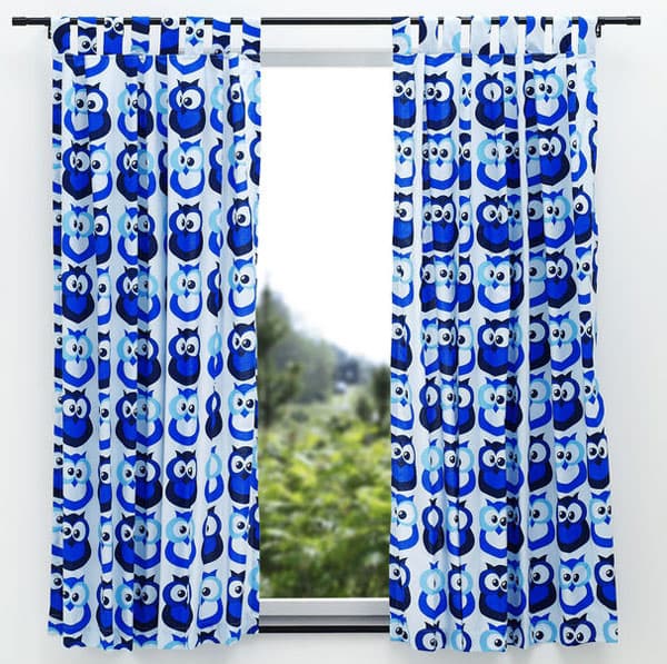 Dečija zavesa Unna 2x140x160cm plava