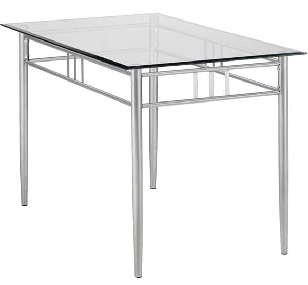 Trpezarijski sto Miles metal staklo