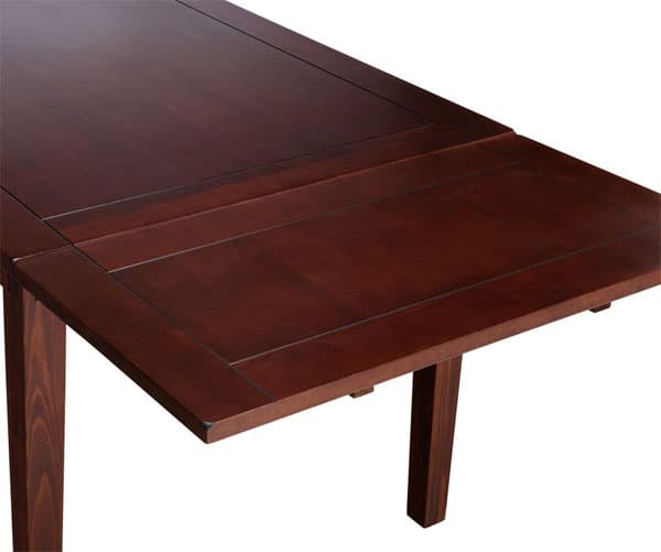 Dodatno krilo za sto Delaver antikna obrada tamno braon