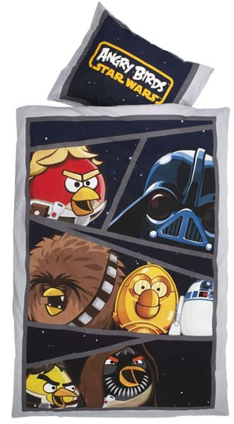 Posteljina Angry Birds Star Wars 140x201