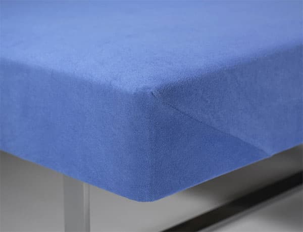 Čaršav frotir 90x200cm plave boje