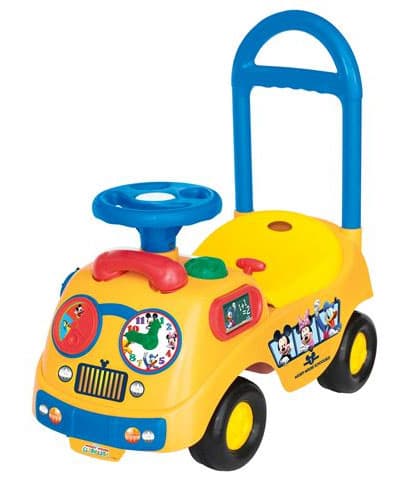 Kiddieland Toys guralica My First Car Mickey School Bus 035329