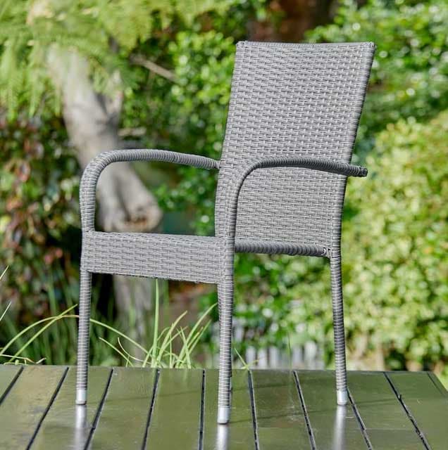 Stolica Granada čelik / petan braon D