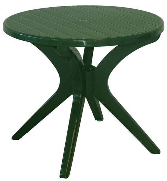 Steiner Berlin okrugli plastični sto zelene boje 90/71 1540853