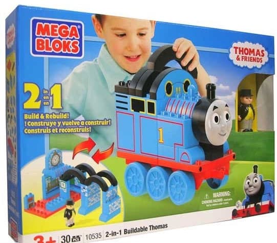 Mega Bloks Thomas 2u1 plastične kocke 18959