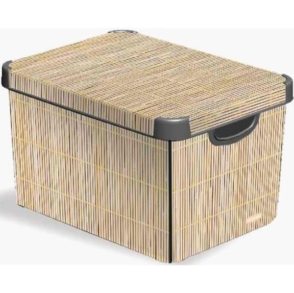 Curver kutija za odlaganje Deco Stockholm 25l Bamboo CU 04711-D67