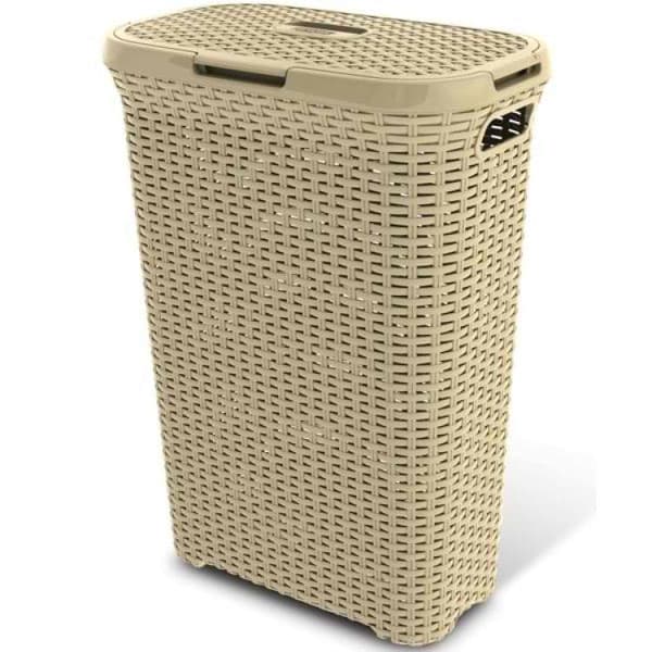 Curver korpa za veš 60l, Ratan krem CU 00707-885