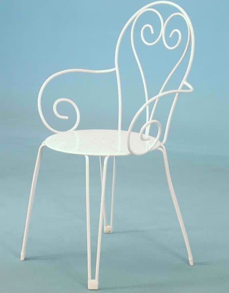 Metalna stolica Forest S022CX10513302 bela 0191447