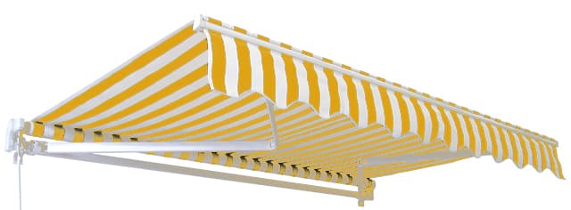 Tenda za zid ili plafon - Stripes 4x2.5 m žutobela